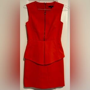 Tibi Orange Dress Size 0